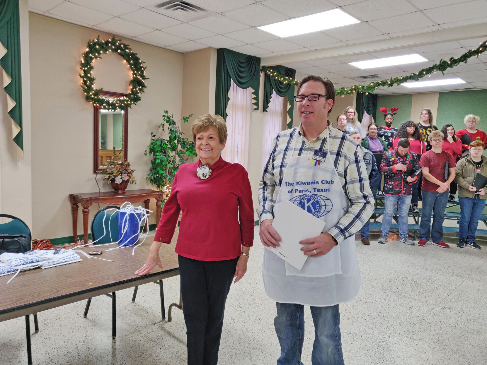 Kiwanis induct new member